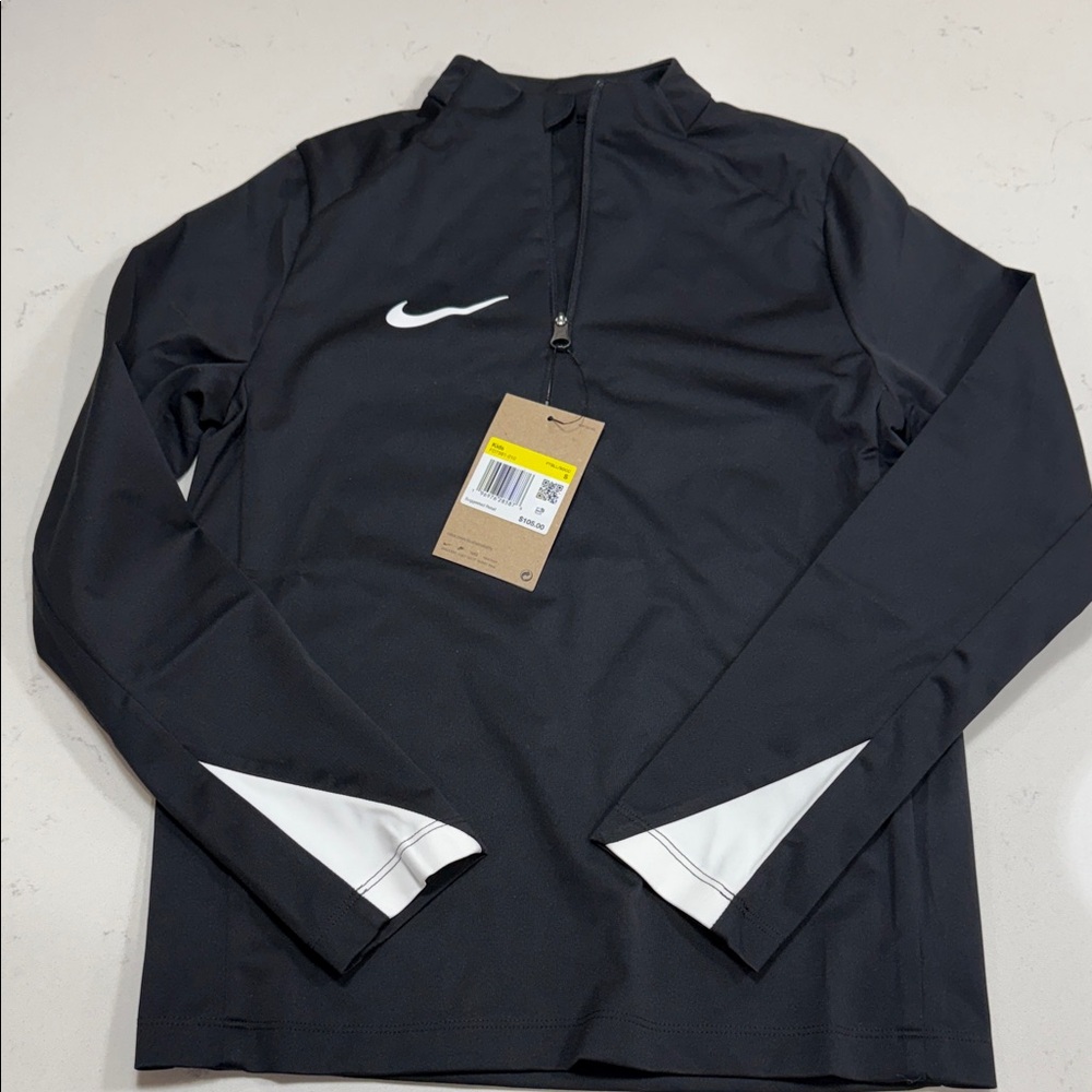 Nike Black Pullover with White Accents